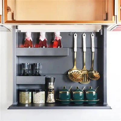 Ħażna tal-kċina, Kċina U Kamra tal-banju Kabinetti Smart Lift