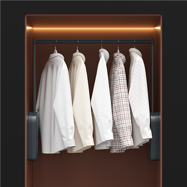 Gwardarobba Smart Irfigħ Elettriku Ħwejjeġ Rod